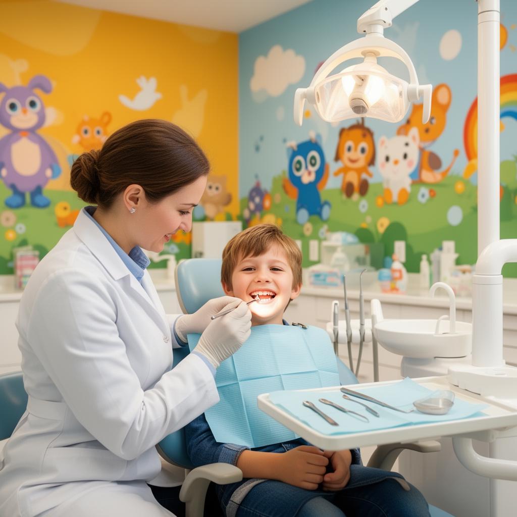 Tecnología odontológica avanzada de la clínica dental